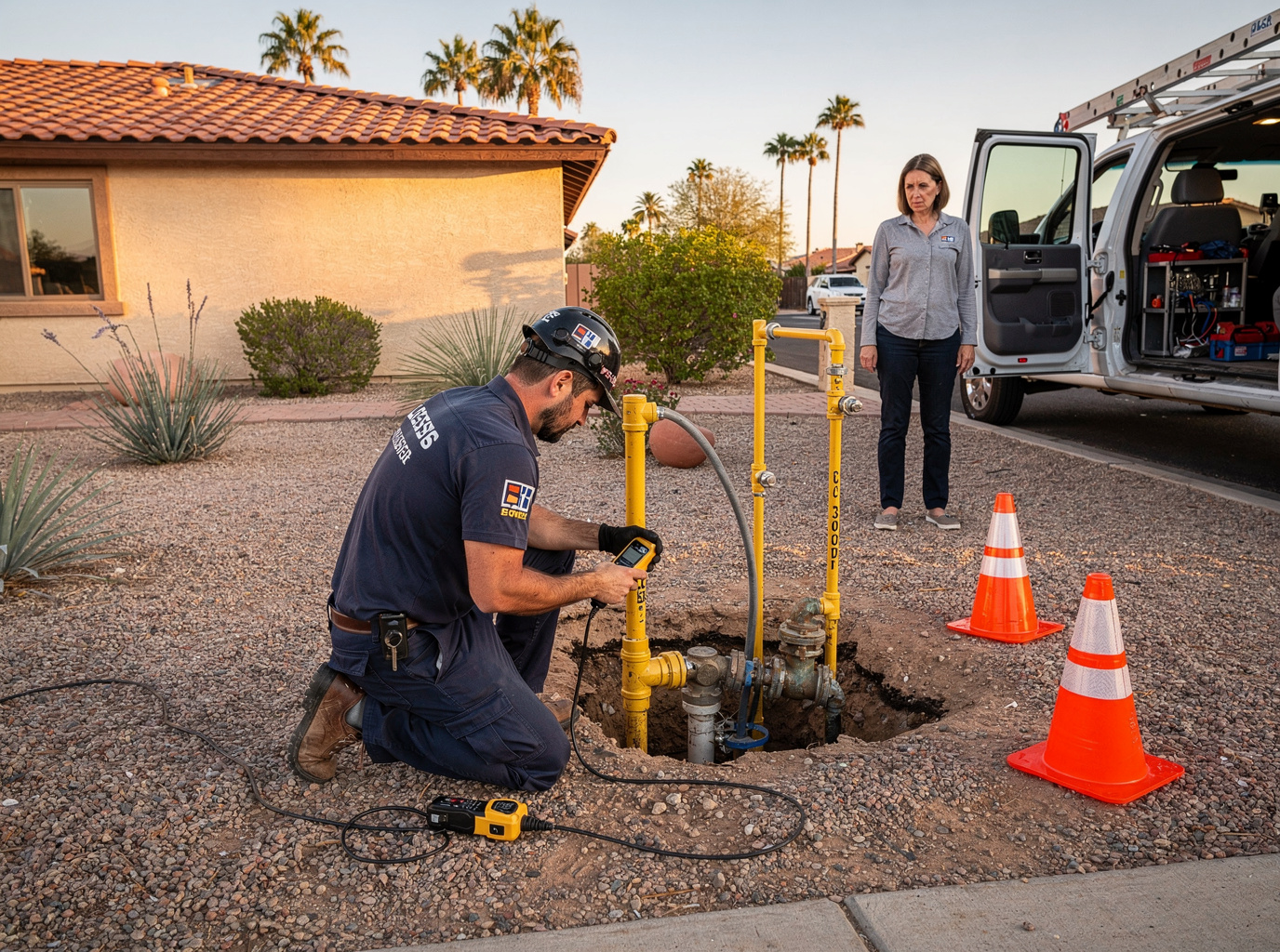 Gas Line Repair in Casa Grande: Warning Signs and Safety Steps
