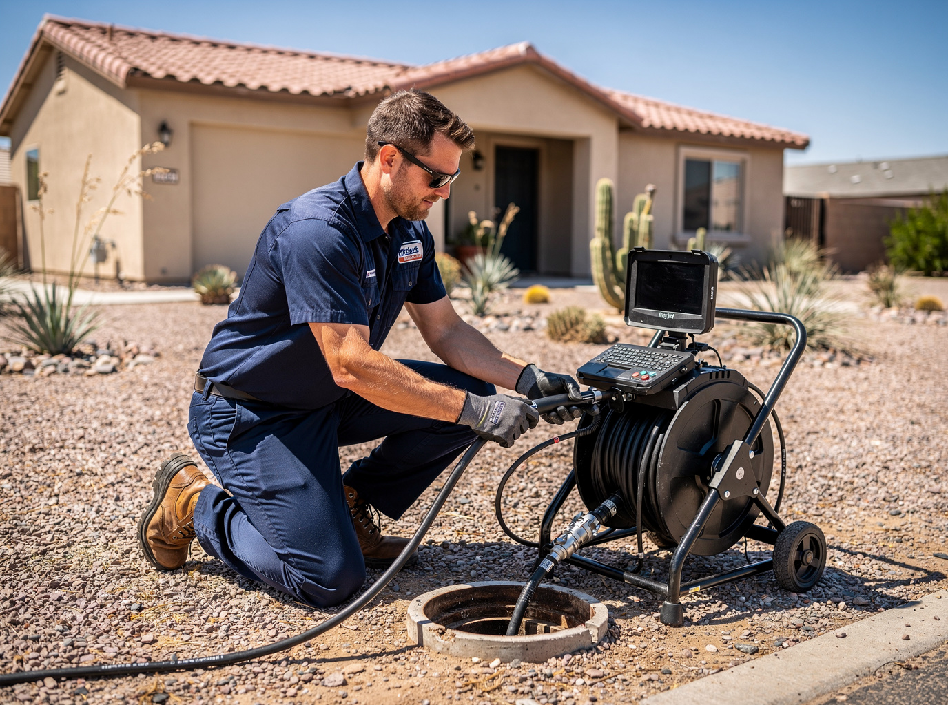 Sewer Camera Inspection in Casa Grande, AZ